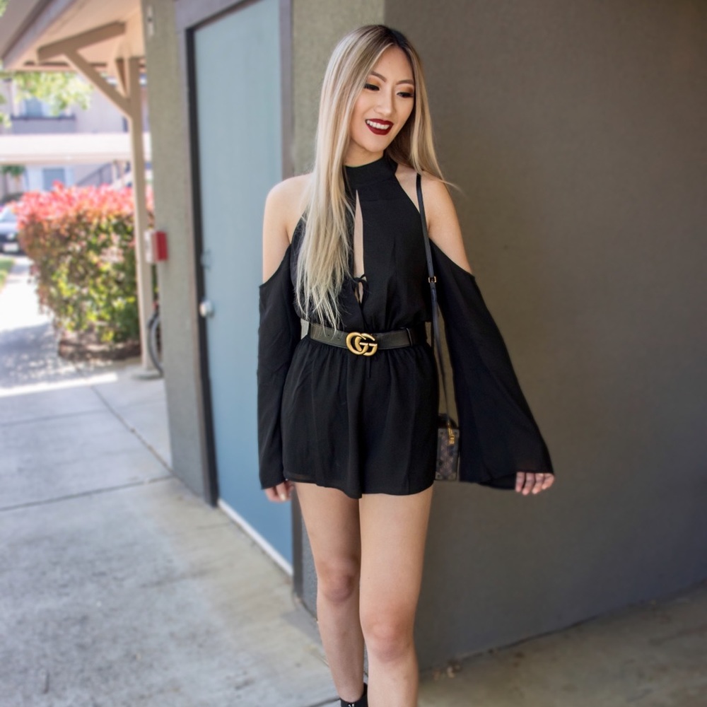 TOBI sexy cutout romper